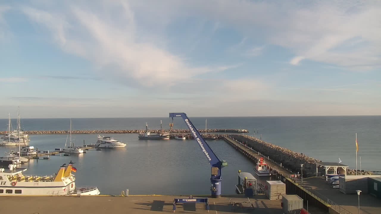 Archiv Foto Webcam Kühlungsborn am Bootshafen