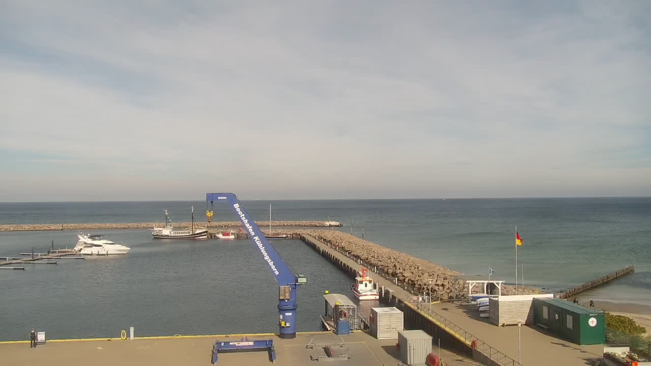Archiv Foto Webcam Kühlungsborn am Bootshafen