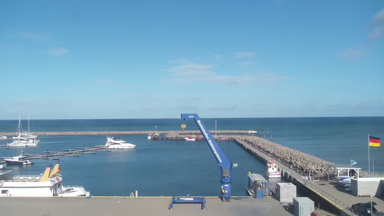 Archiv Foto Webcam Kühlungsborn am Bootshafen