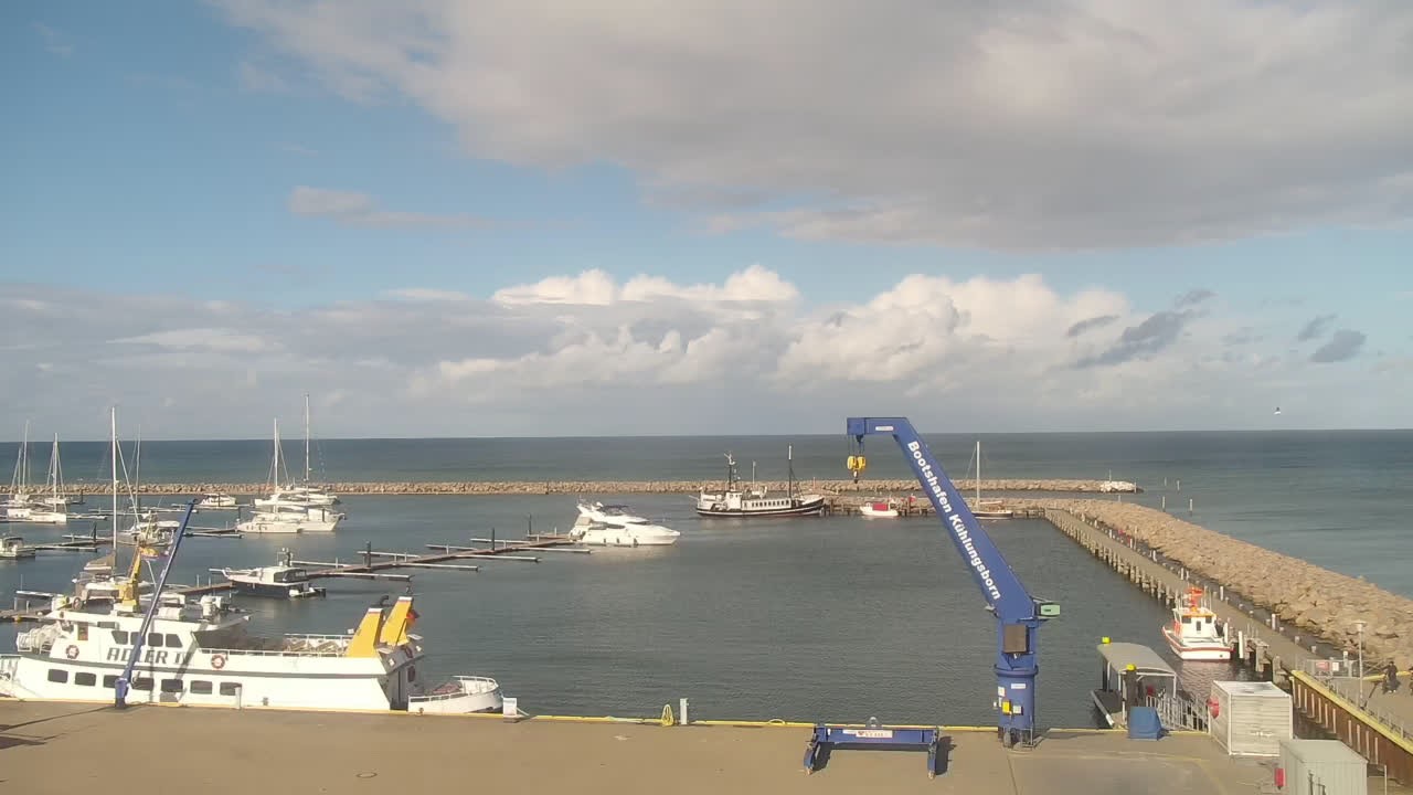 Archiv Foto Webcam Kühlungsborn am Bootshafen