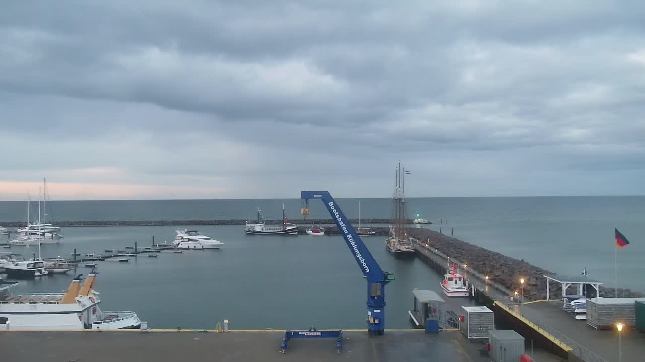 Archiv Foto Webcam Kühlungsborn am Bootshafen
