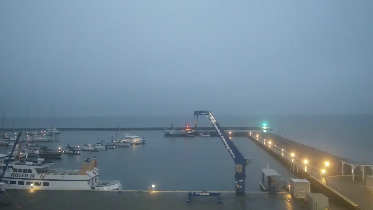 Archived image Webcam Kühlungsborn at the boat harbour