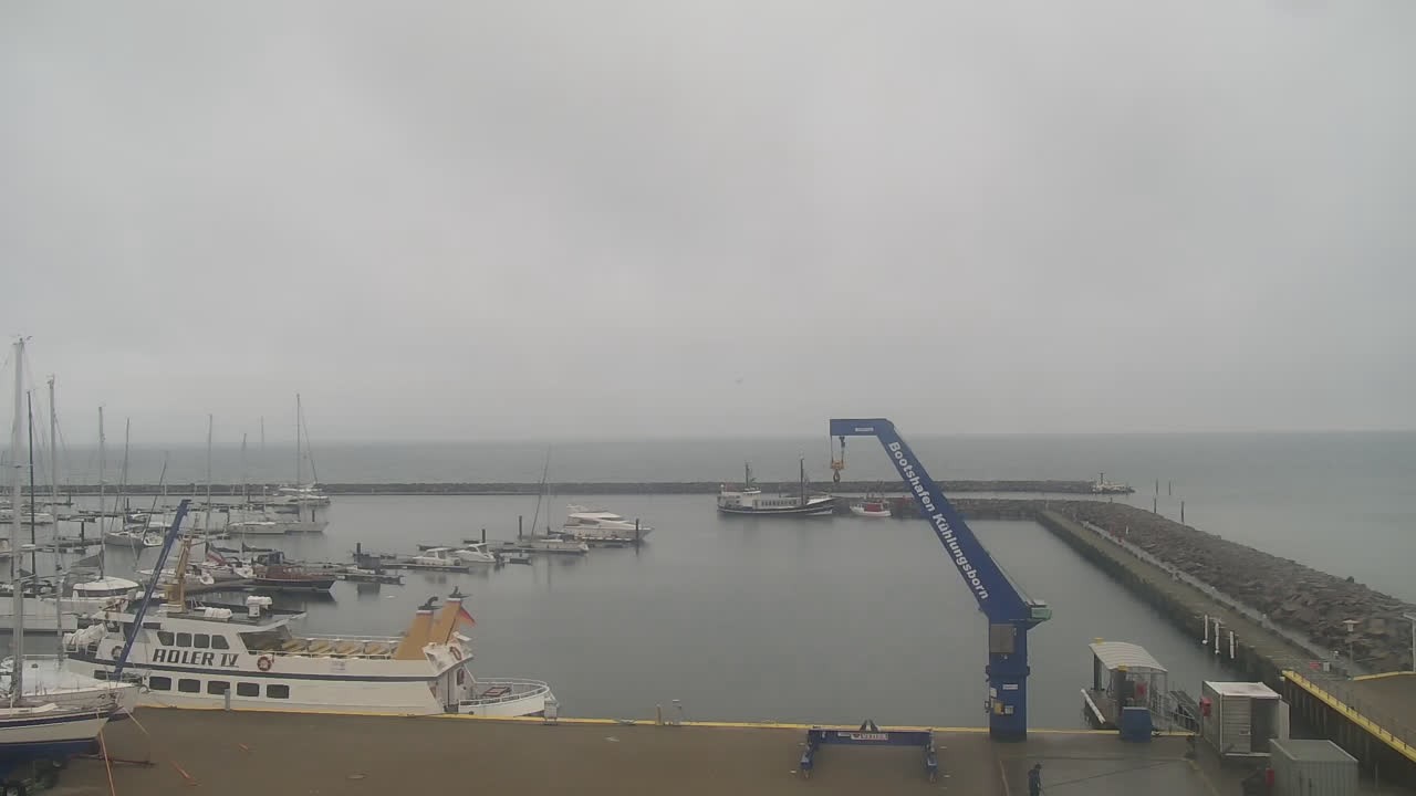 Archived image Webcam Kühlungsborn at the boat harbour