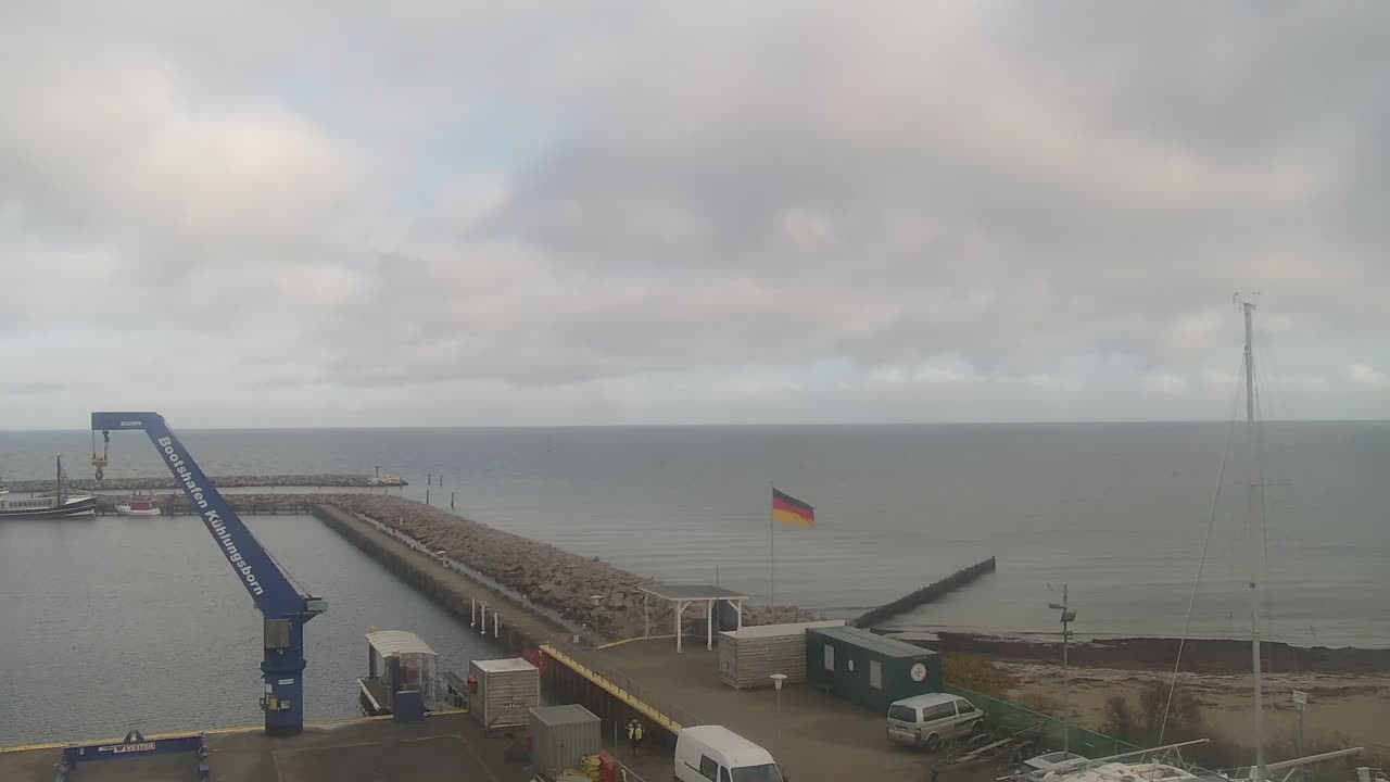 Archived image Webcam Kühlungsborn at the boat harbour