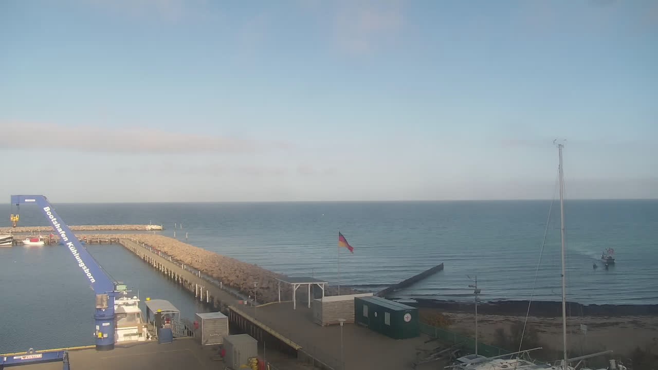 Archived image Webcam Kühlungsborn at the boat harbour