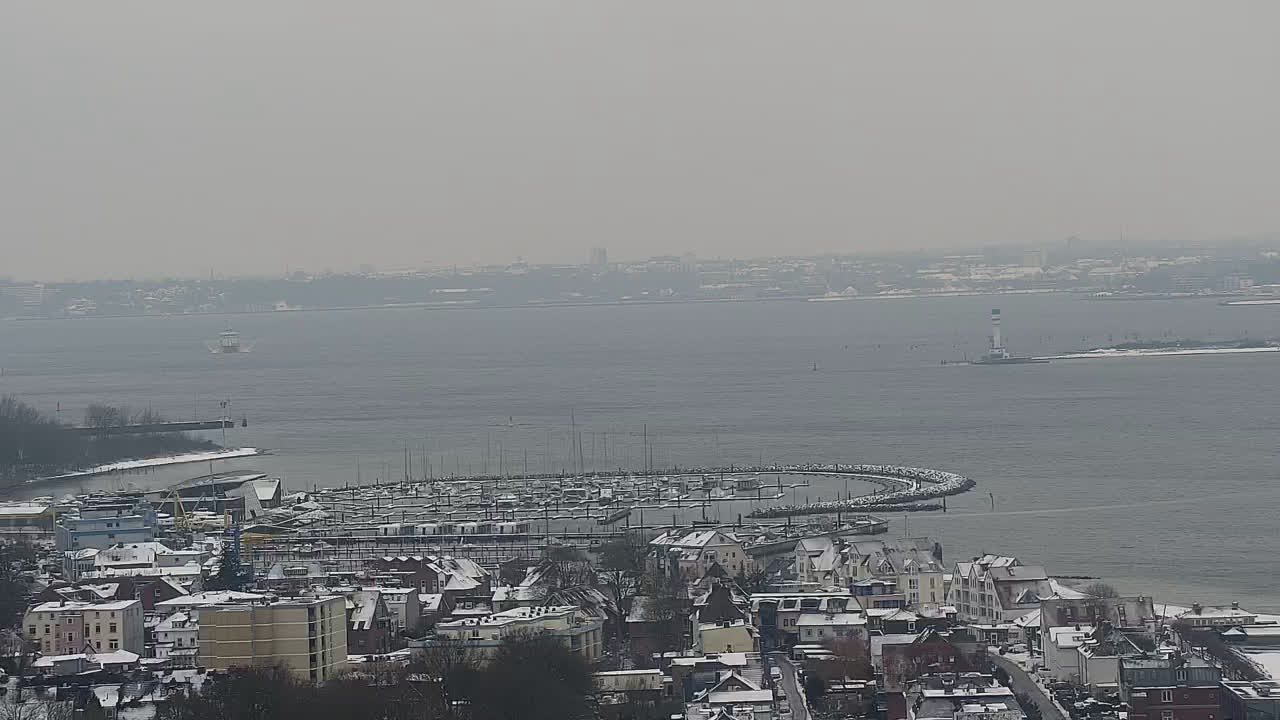 Archived image Webcam Laboe: View of the museum ship