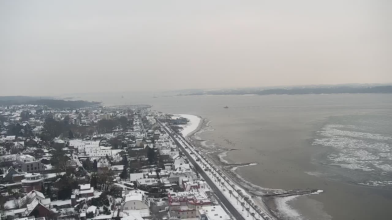 Archiv Foto Webcam Laboe: Blick auf das Museumsschiff
