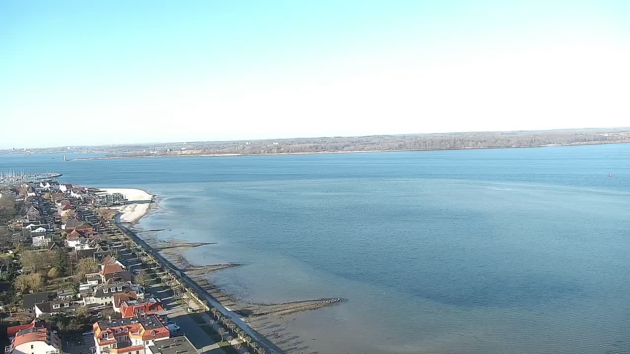 Archiv Foto Webcam Laboe: Blick auf das Museumsschiff