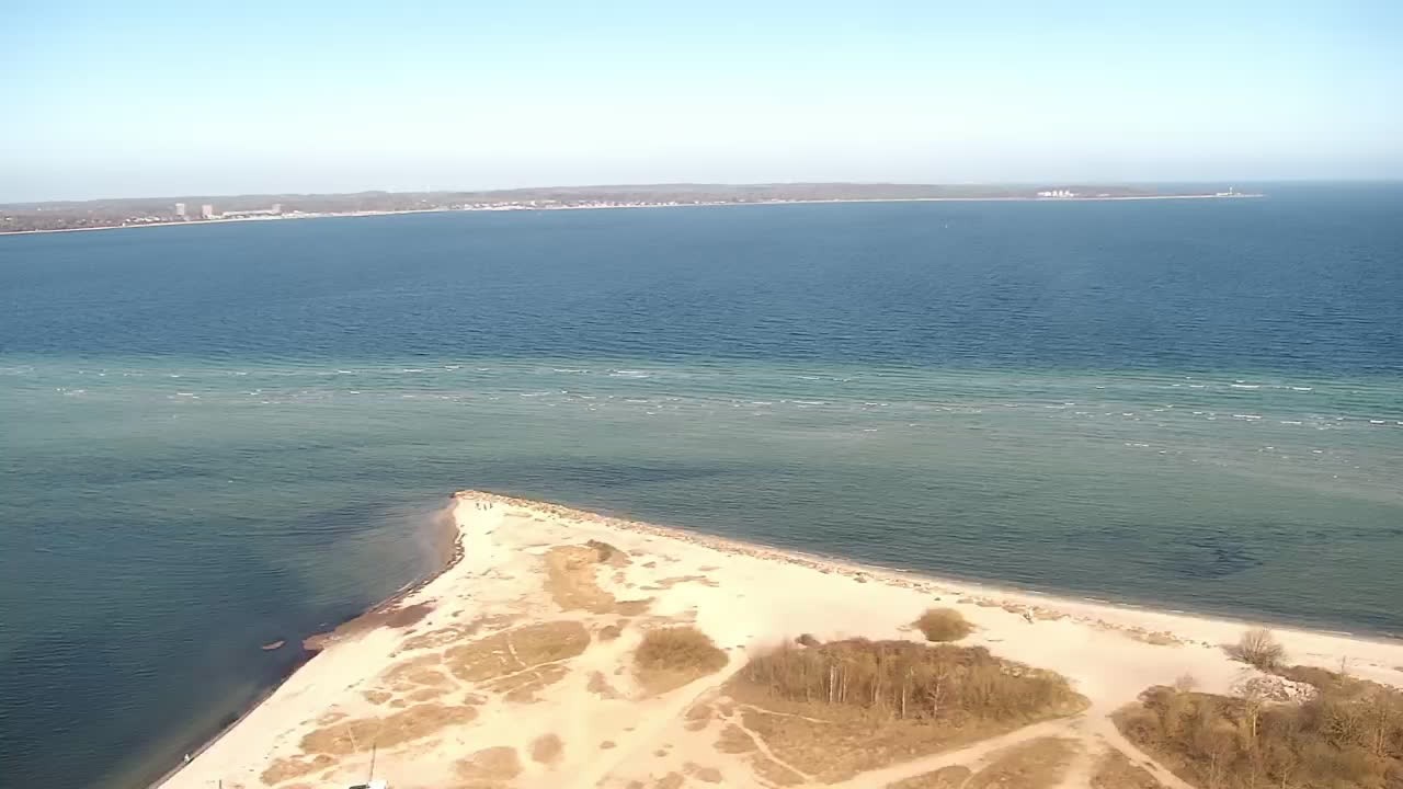 Archived image Webcam Laboe: View of the museum ship