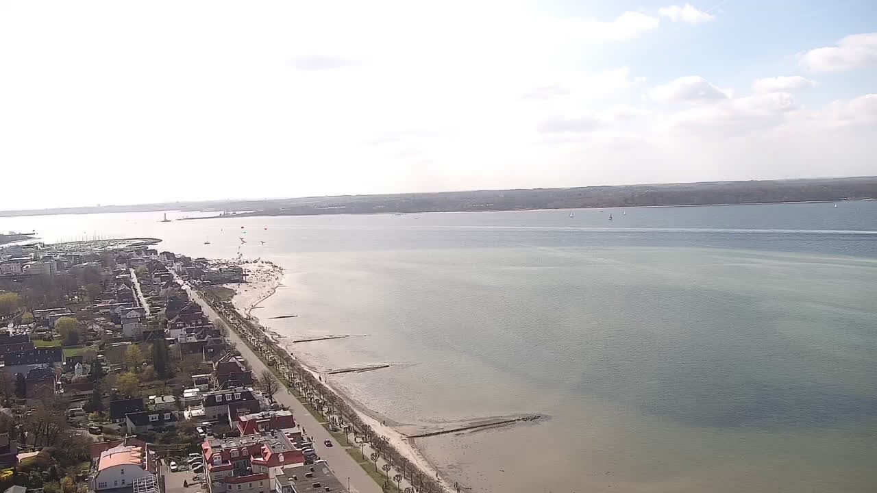 Archived image Webcam Laboe: View of the museum ship