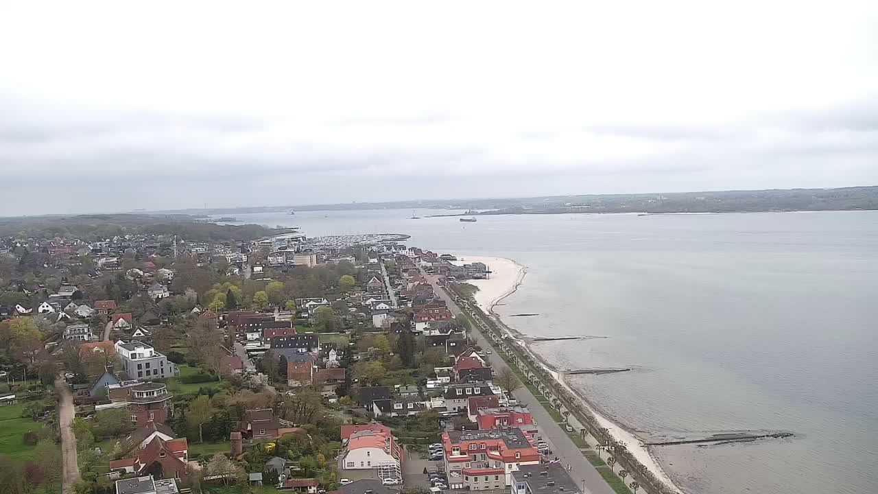 Archiv Foto Webcam Laboe: Blick auf das Museumsschiff