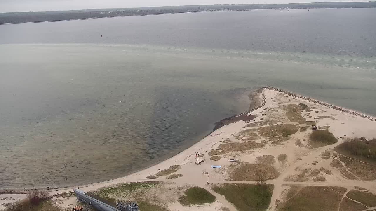 Archiv Foto Webcam Laboe: Blick auf das Museumsschiff