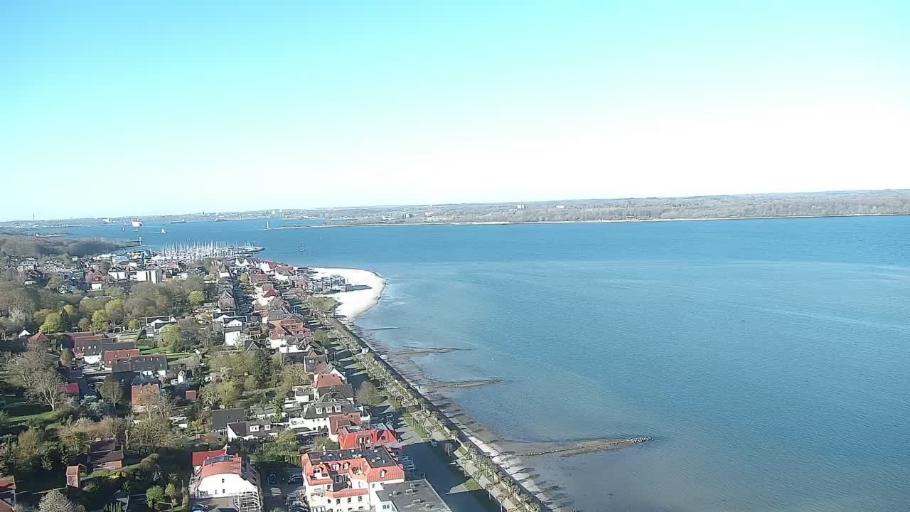 Archiv Foto Webcam Laboe: Blick auf das Museumsschiff