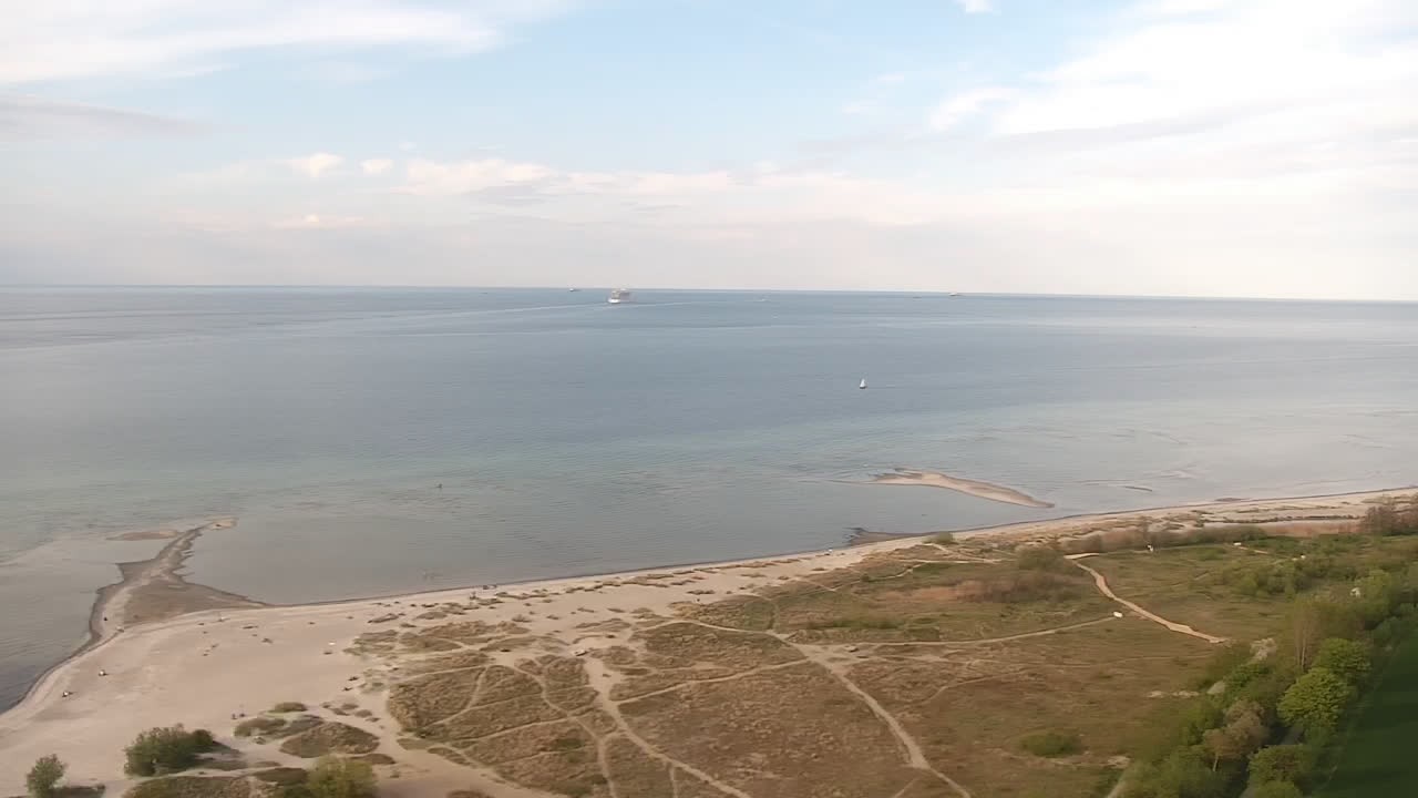 Archiv Foto Webcam Laboe: Blick auf das Museumsschiff