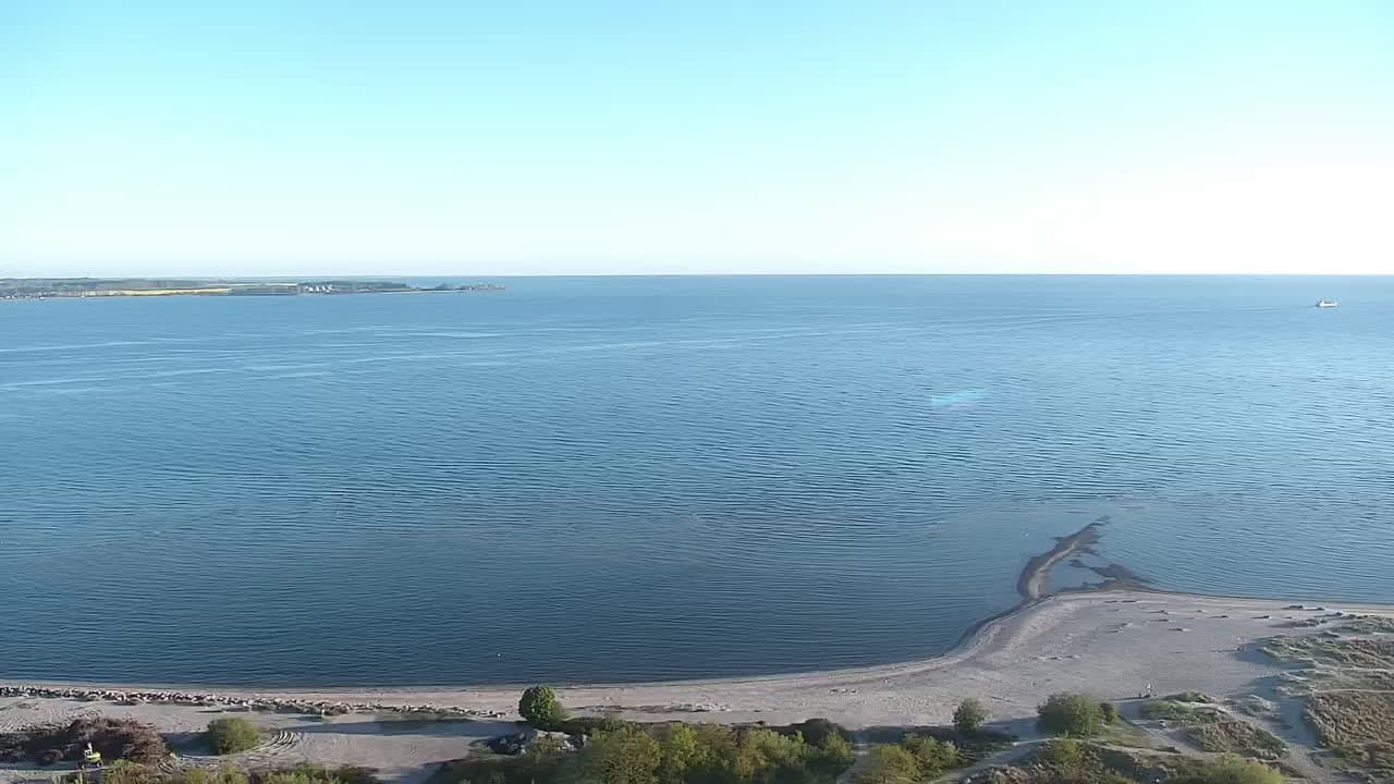 Archiv Foto Webcam Laboe: Blick auf das Museumsschiff