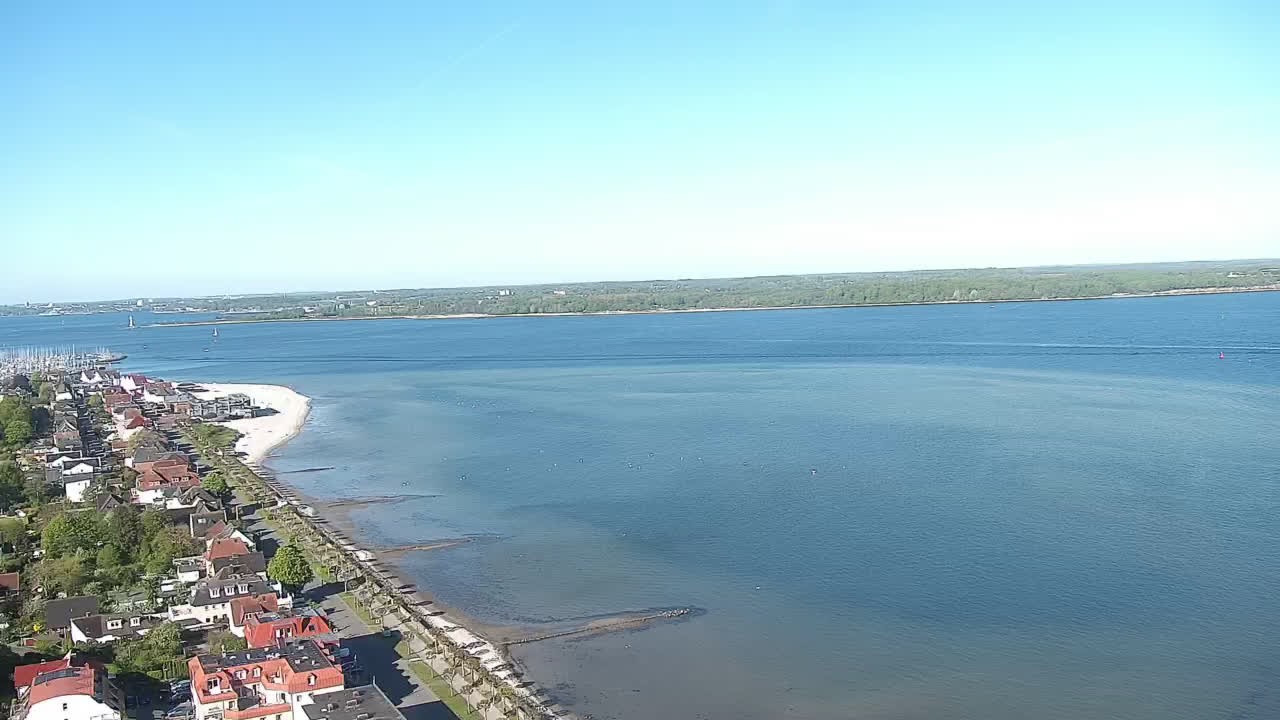 Archiv Foto Webcam Laboe: Blick auf das Museumsschiff
