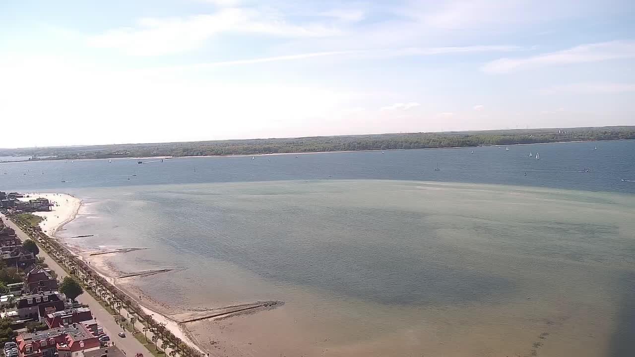Archiv Foto Webcam Laboe: Blick auf das Museumsschiff