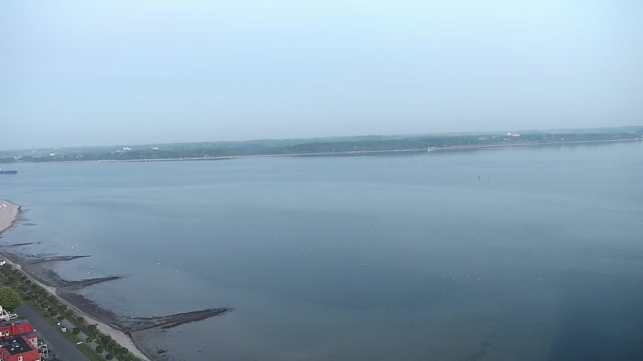 Archived image Webcam Laboe: View of the museum ship