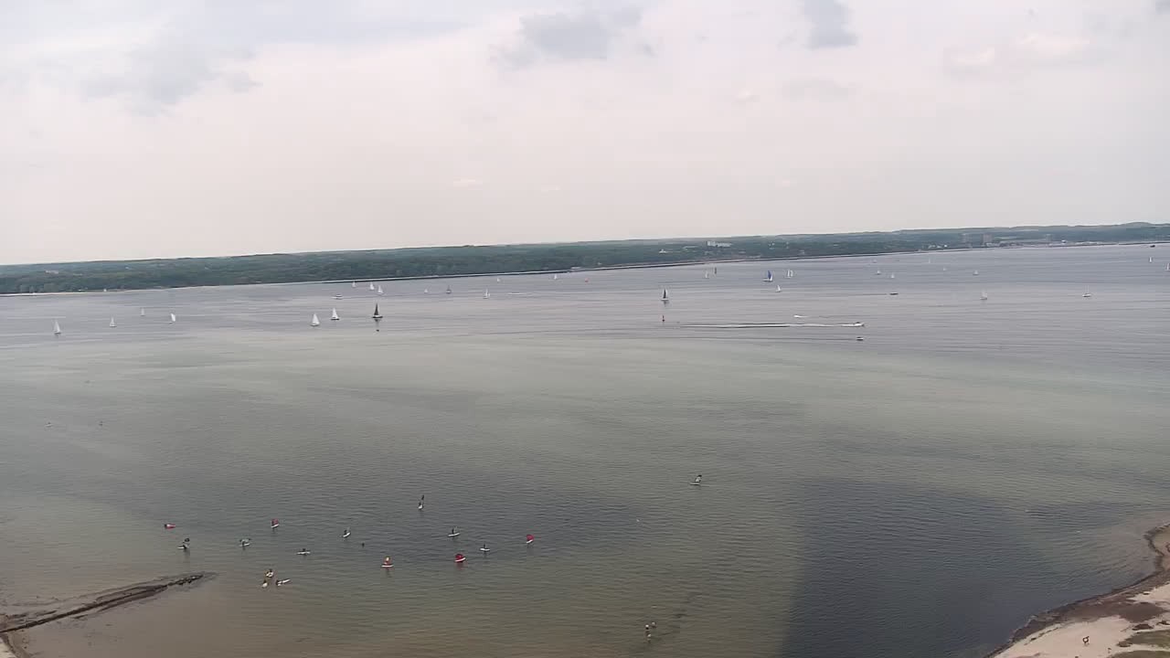 Archived image Webcam Laboe: View of the museum ship
