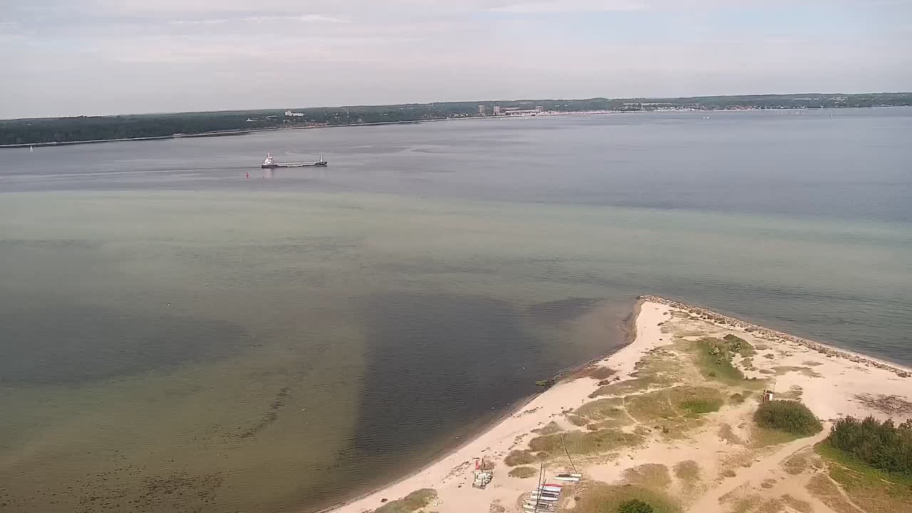 Archiv Foto Webcam Laboe: Blick auf das Museumsschiff
