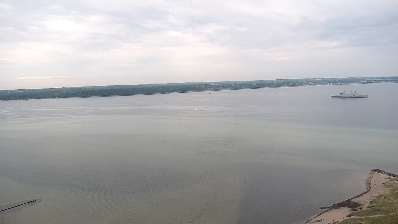 Archiv Foto Webcam Laboe: Blick auf das Museumsschiff