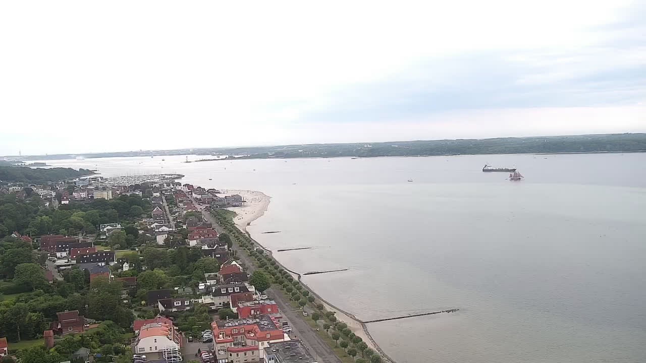 Archiv Foto Webcam Laboe: Blick auf das Museumsschiff