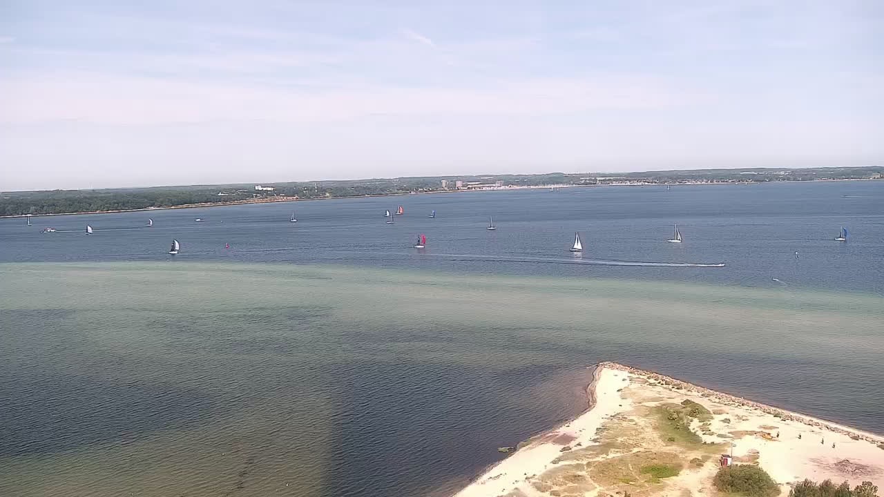 Archiv Foto Webcam Laboe: Blick auf das Museumsschiff