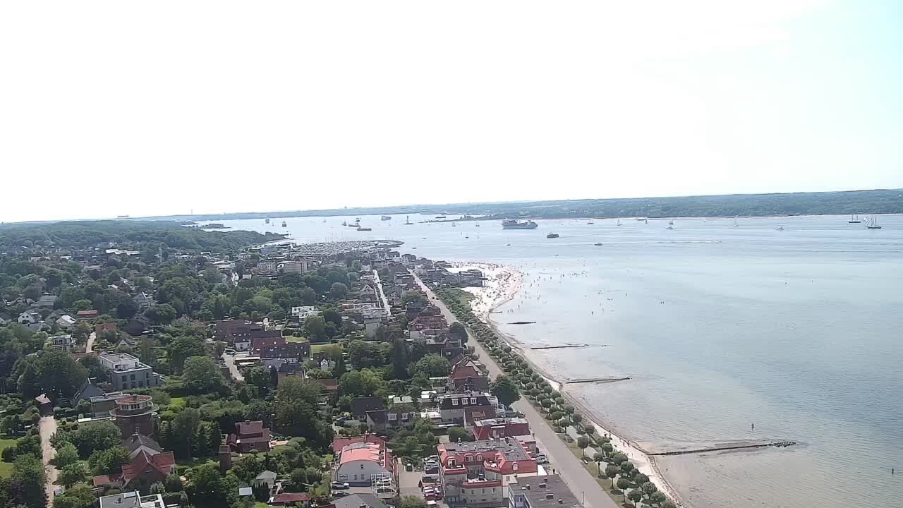 Archiv Foto Webcam Laboe: Blick auf das Museumsschiff