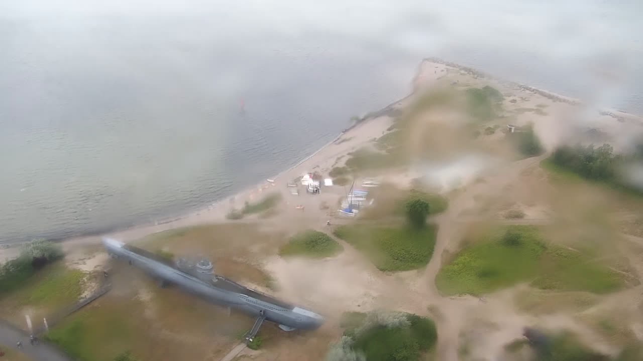 Archiv Foto Webcam Laboe: Blick auf das Museumsschiff