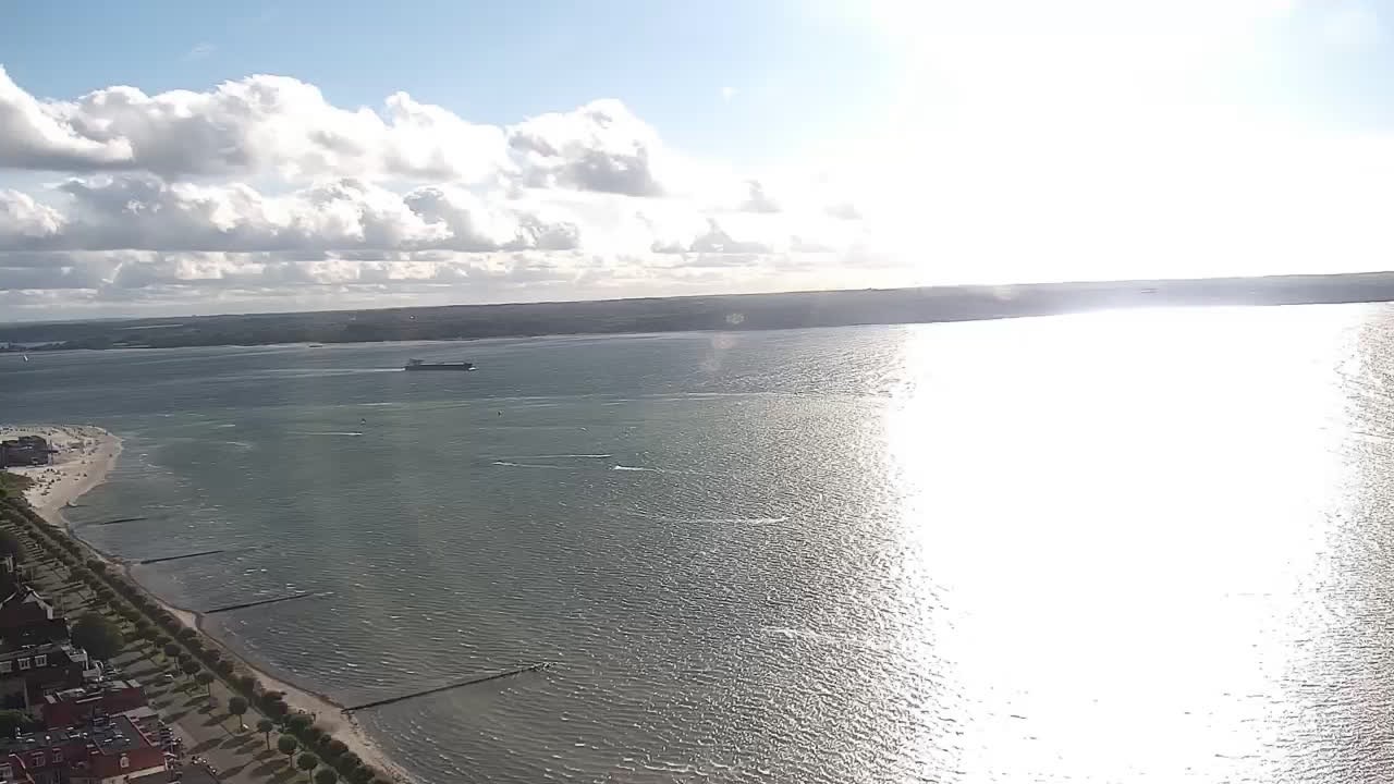 Archiv Foto Webcam Laboe: Blick auf das Museumsschiff