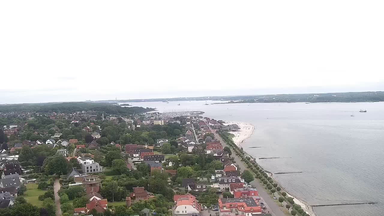 Archiv Foto Webcam Laboe: Blick auf das Museumsschiff