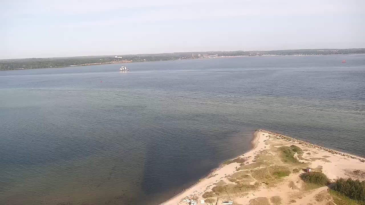 Archiv Foto Webcam Laboe: Blick auf das Museumsschiff