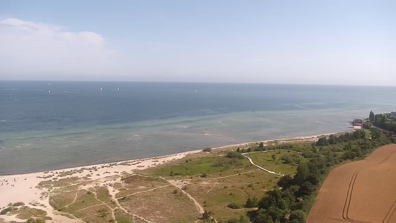 Archiv Foto Webcam Laboe: Blick auf das Museumsschiff
