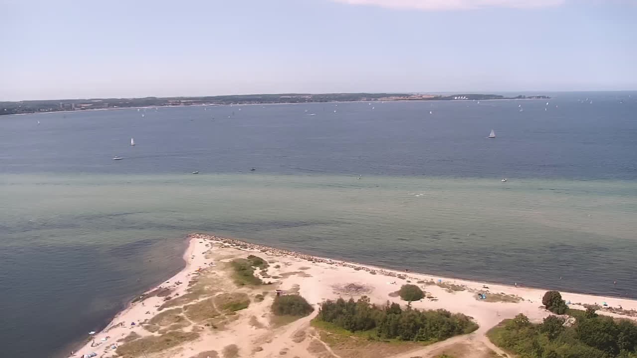 Archiv Foto Webcam Laboe: Blick auf das Museumsschiff