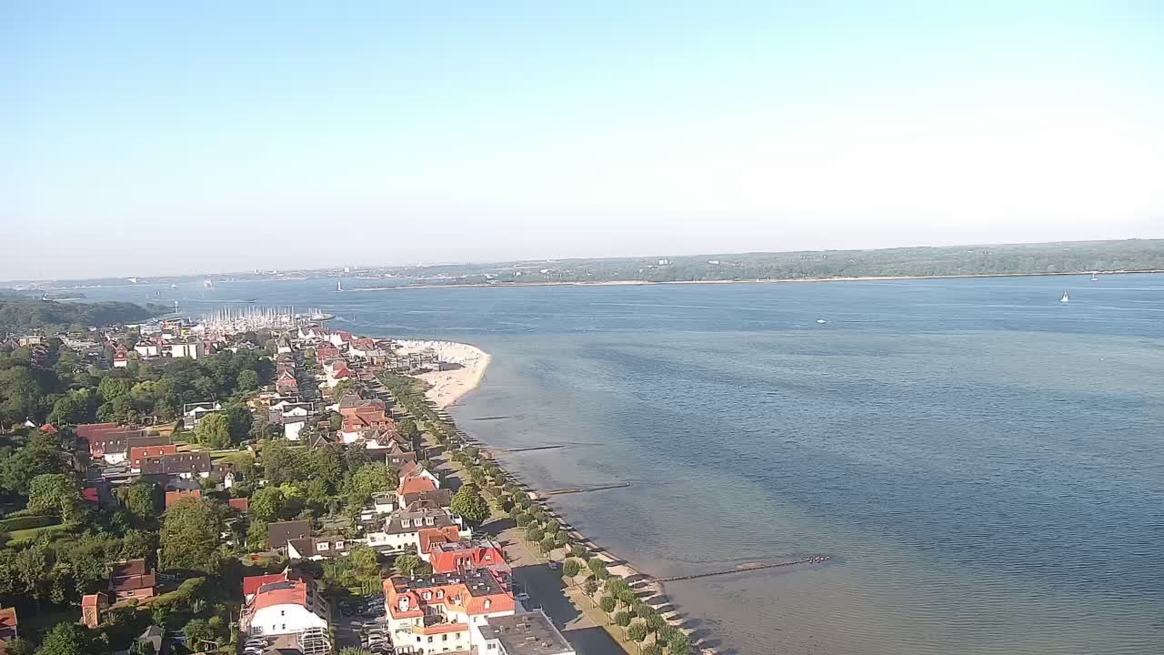 Archiv Foto Webcam Laboe: Blick auf das Museumsschiff