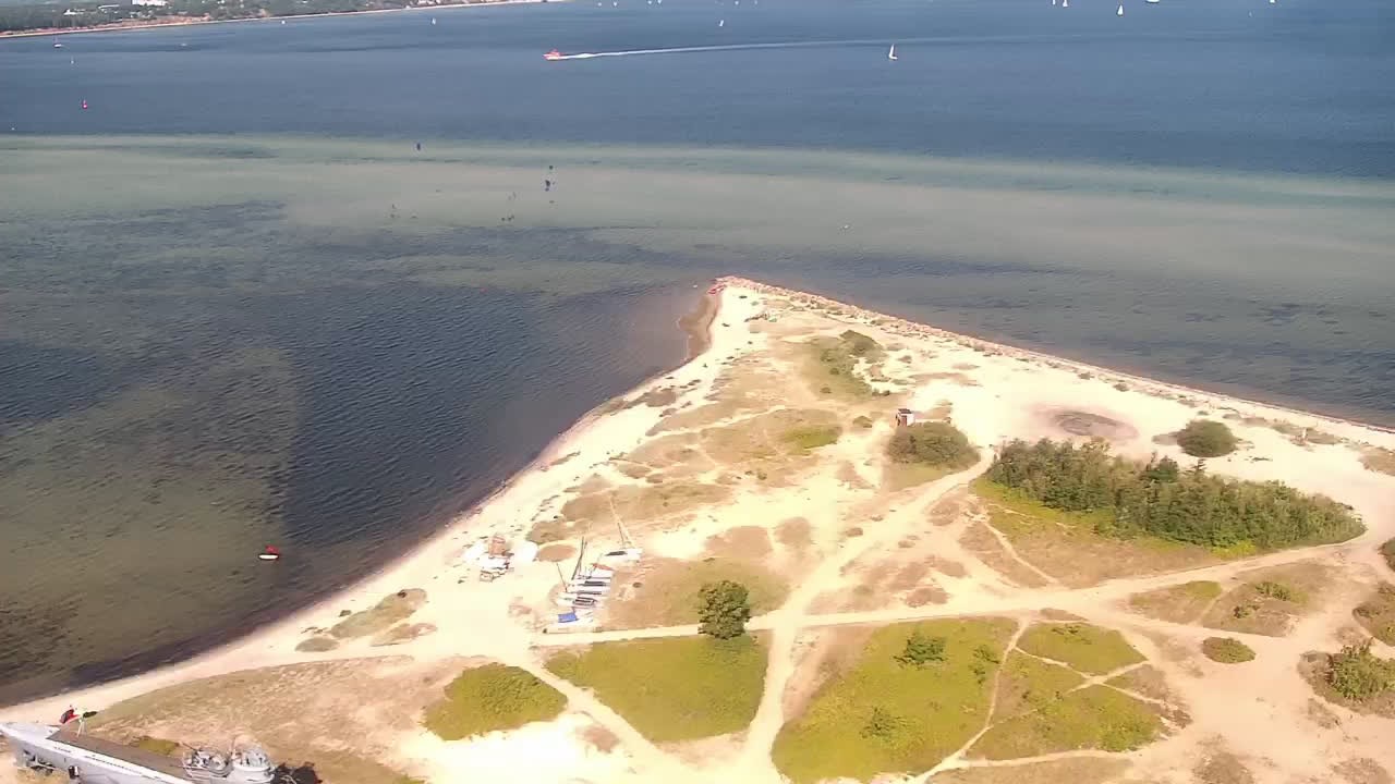 Archiv Foto Webcam Laboe: Blick auf das Museumsschiff