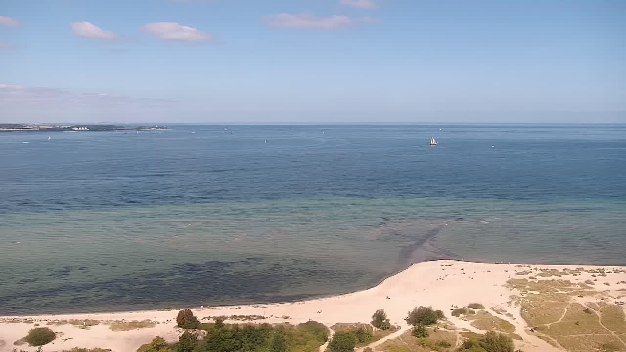 Archiv Foto Webcam Laboe: Blick auf das Museumsschiff