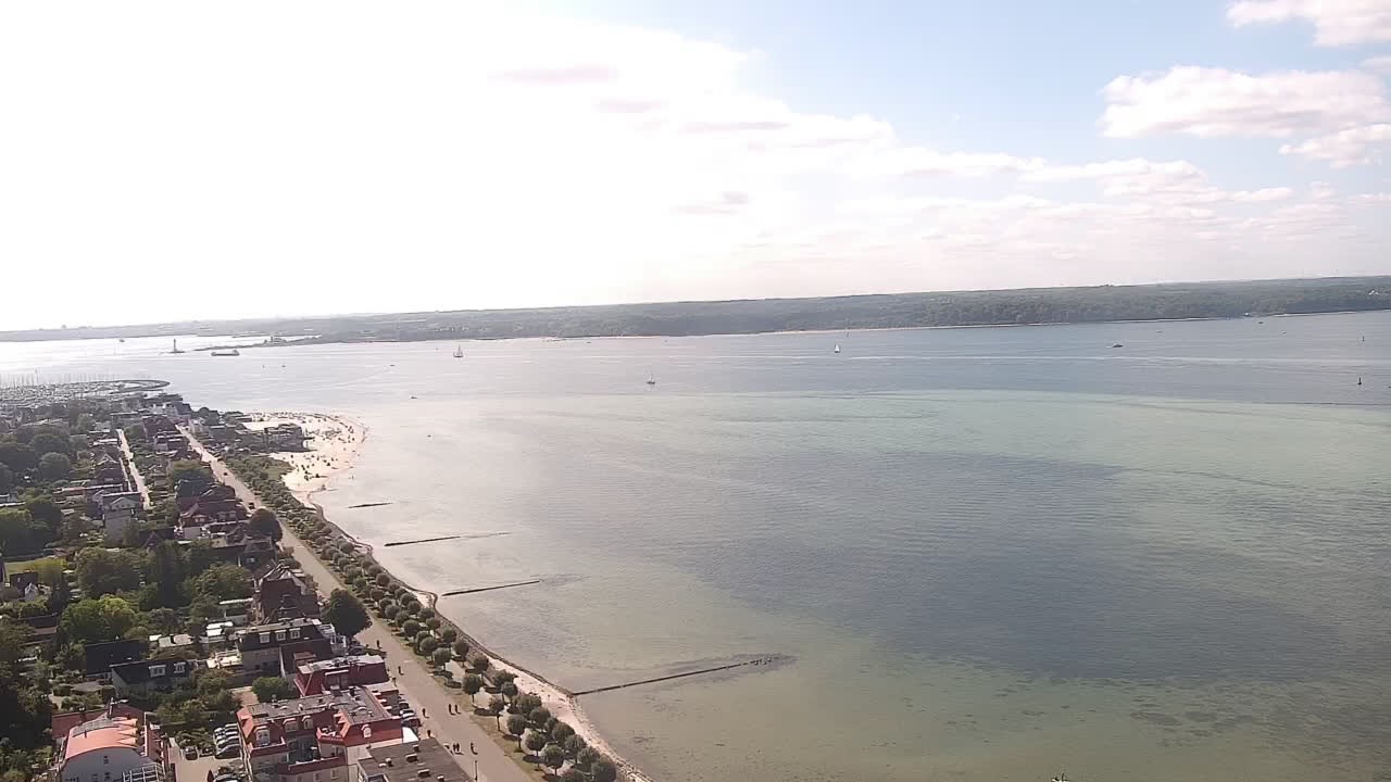 Archiv Foto Webcam Laboe: Blick auf das Museumsschiff