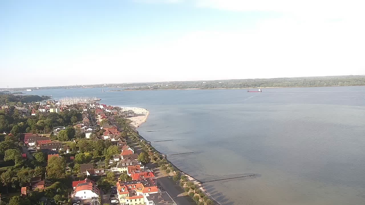 Archiv Foto Webcam Laboe: Blick auf das Museumsschiff