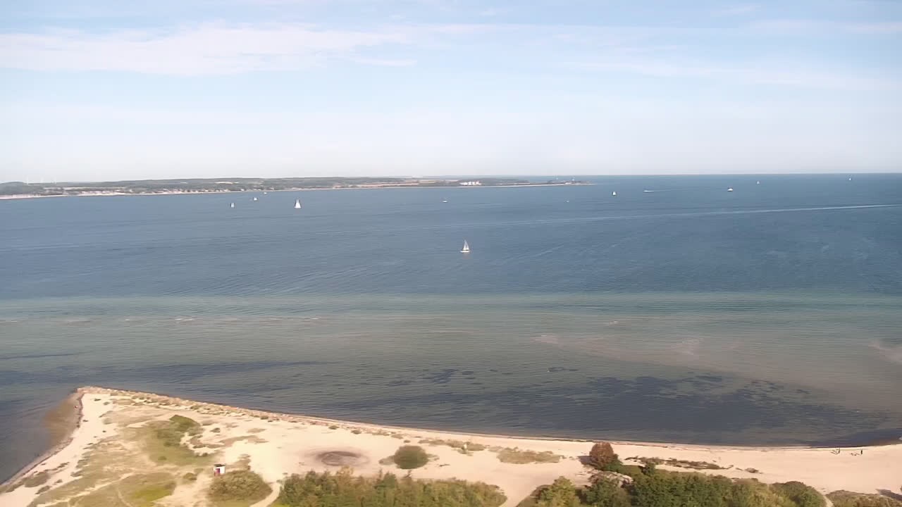 Archiv Foto Webcam Laboe: Blick auf das Museumsschiff
