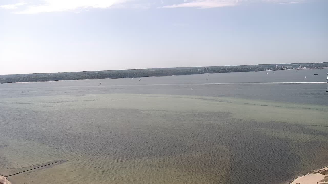 Archiv Foto Webcam Laboe: Blick auf das Museumsschiff