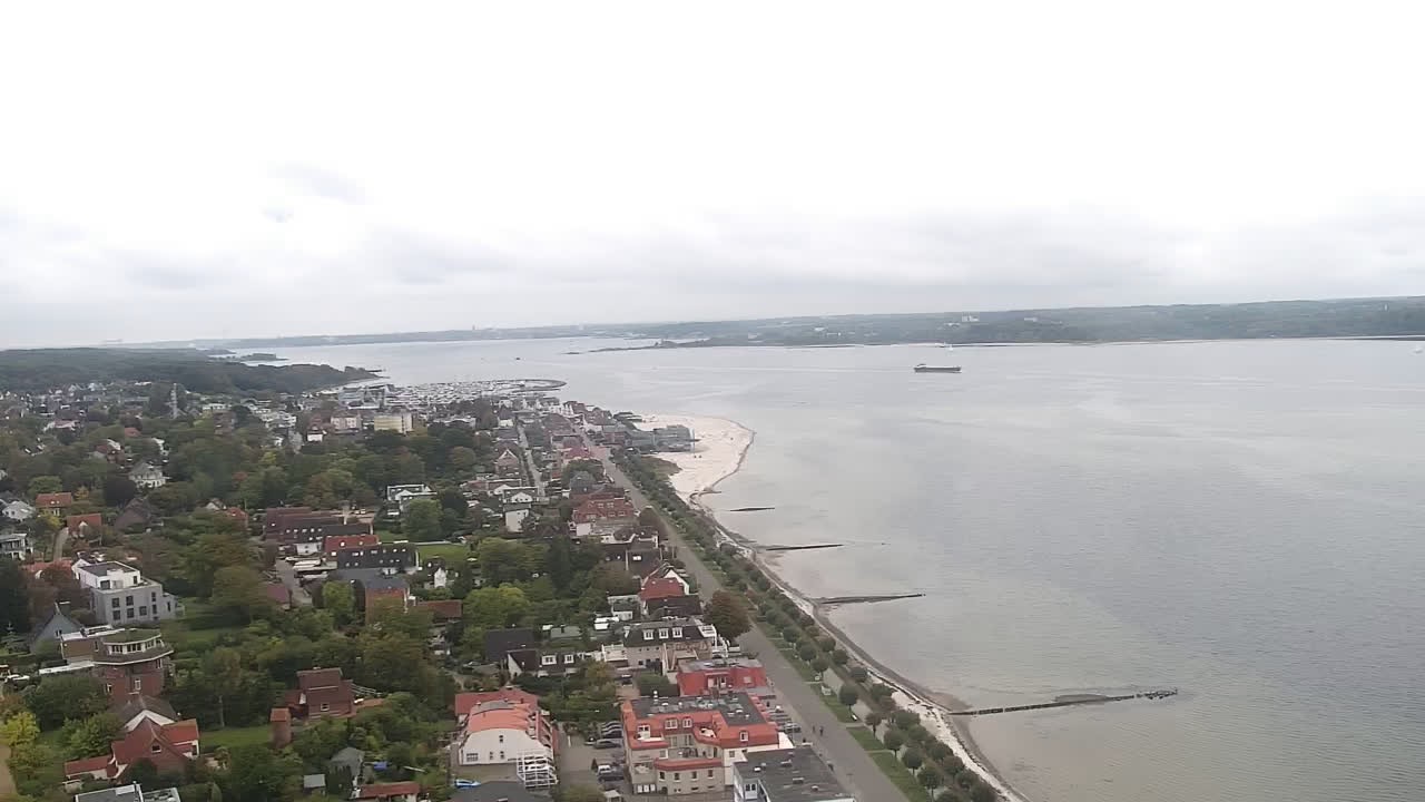 Archiv Foto Webcam Laboe: Blick auf das Museumsschiff
