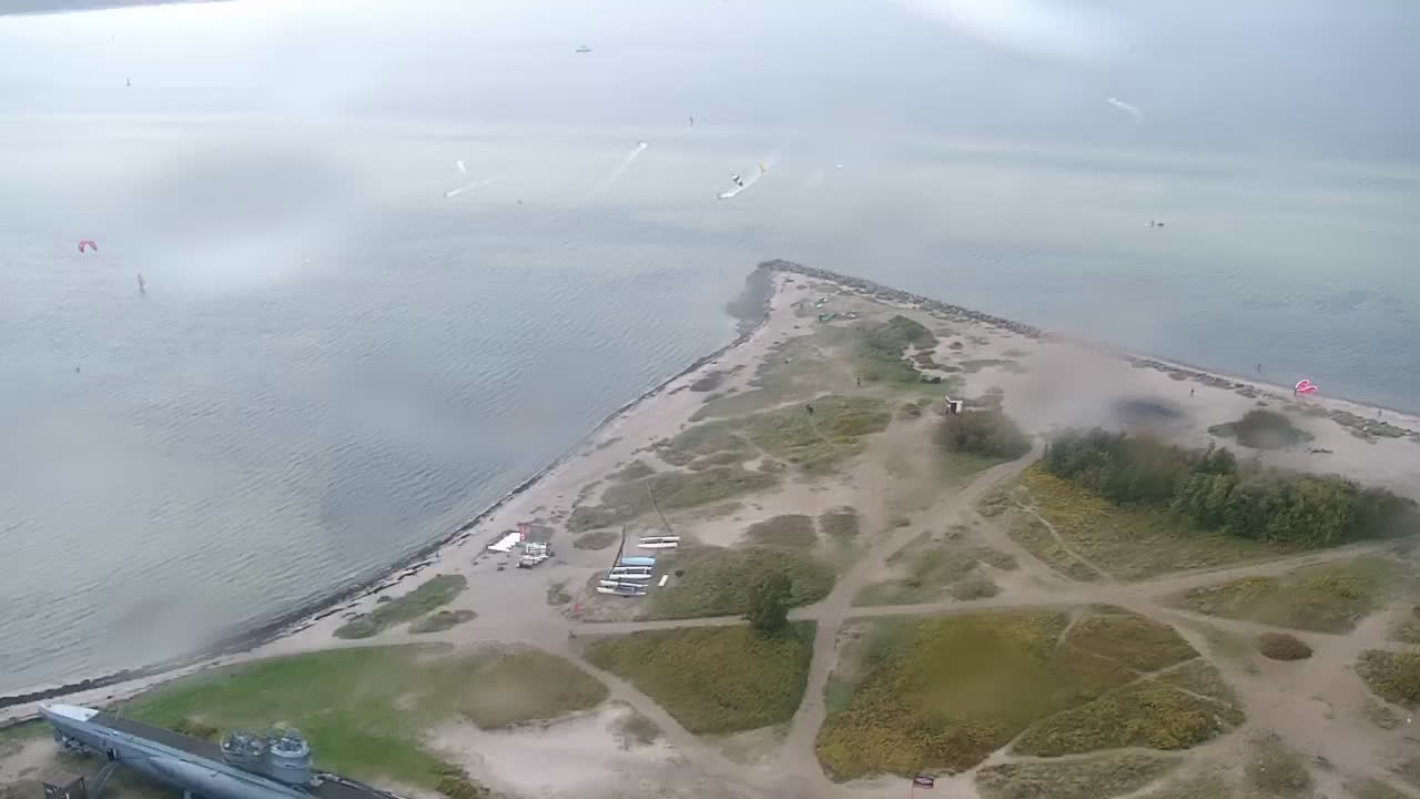 Archiv Foto Webcam Laboe: Blick auf das Museumsschiff