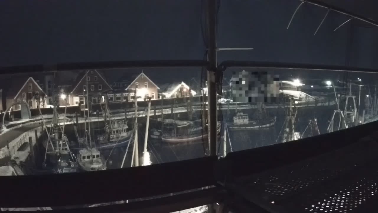 Archiv Foto Webcam Neuharlingersiel am Kutterhafens