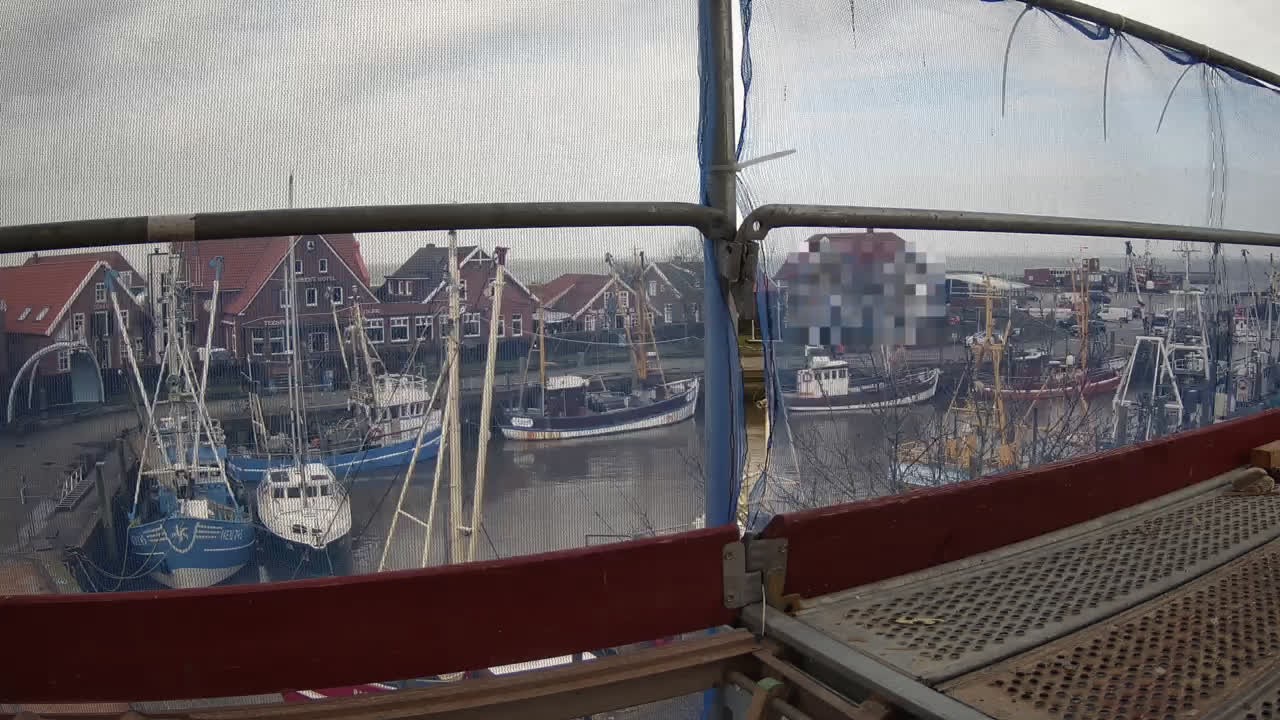 Archiv Foto Webcam Neuharlingersiel am Kutterhafens