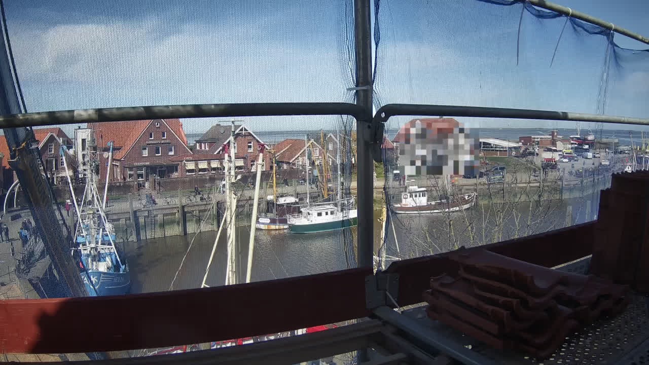 Archiv Foto Webcam Neuharlingersiel am Kutterhafens