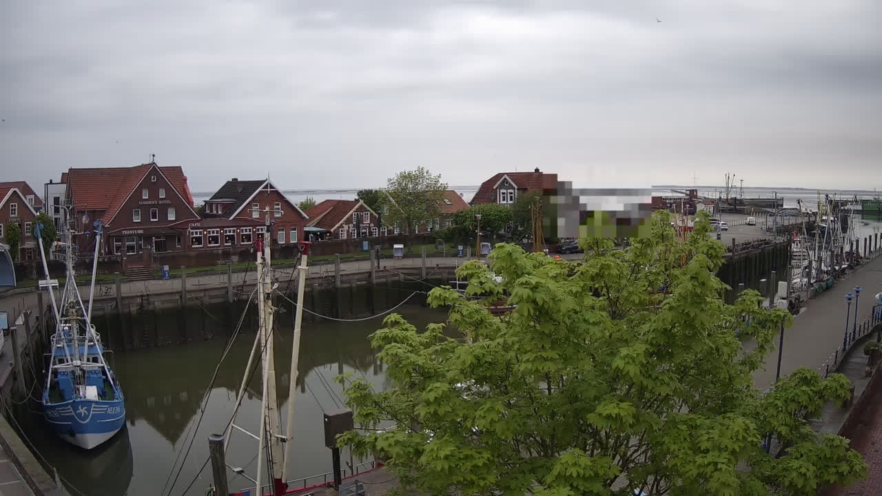 Archiv Foto Webcam Neuharlingersiel am Kutterhafens