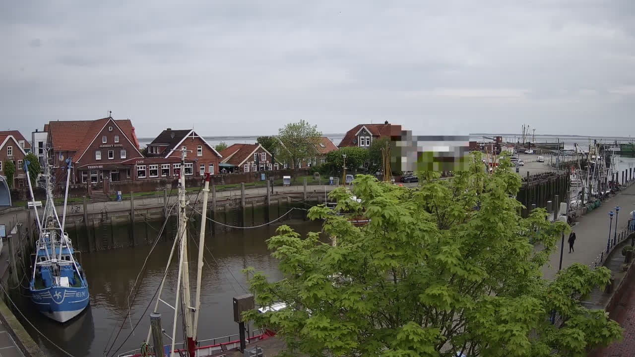 Archiv Foto Webcam Neuharlingersiel am Kutterhafens