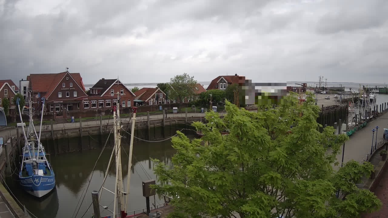 Archiv Foto Webcam Neuharlingersiel am Kutterhafens