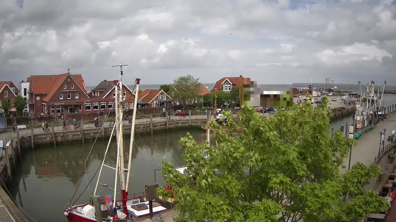 Archiv Foto Webcam Neuharlingersiel am Kutterhafens